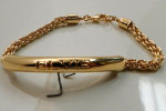14Kt. geelgouden ''Crazy'' polsarmband (evt. met diamant)